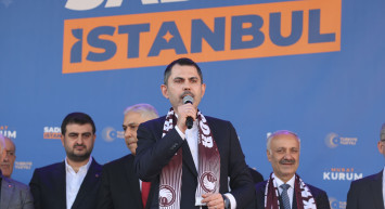 İBB Başkan adayı Kurum, Kartal'da konuştu: ‘‘ 1 Nisan’da algı belediyeciliği bitecek, 5 yıldır yüzü gülmeyen İstanbullu hemşerilerimizin yüzü gülecek!’’