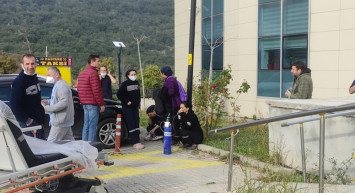 İplik fabrikasında kimyasal sızıntı