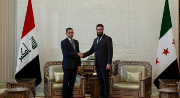 Irak heyeti, Suriye'nin yeni yönetimiyle buluştu