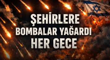 İran Tel Aviv’i Füzelerle Aydınlatıyor