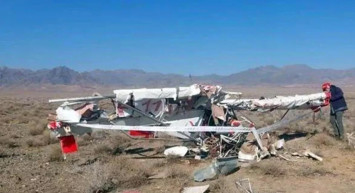 İran'da hafif motorlu uçak kazası! Yaralılar var