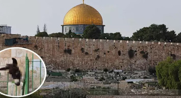 İsraillilerden Müslüman mezarlığına görülmemiş provakasyon! Ortalık karıştı