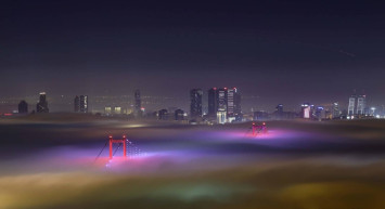 İstanbul sise teslim oldu: Vapur seferleri iptal edildi