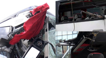 İstanbul’da 15 Temmuz paniği! İki otobüs çarpıştı: 1 yaralı var