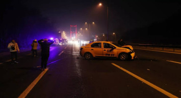 İstanbul’da kabus gibi kaza: 6 otomobil birbirlerine girdi