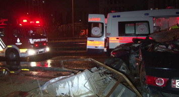 İstanbul’da kan donduran kaza: 1 ölü, 1 yaralı var
