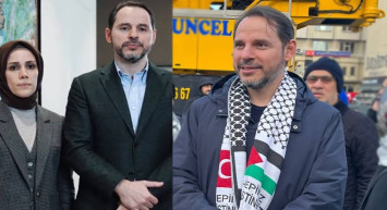 İstanbul’dan tüm dünyaya mesaj: Berat Albayrak ve eşi de Filistin yürüyüşüne katıldı