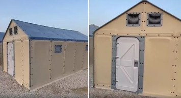 İsviçre’nin deprem bölgesine gönderdiği çadırlar gündem oldu! Klimaları bile var