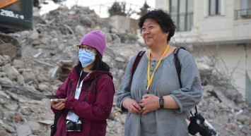 Japon gazeteciden, deprem bölgesi hakkında duygulandıran açıklama