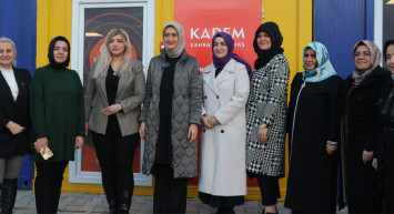 KADEM deprem bölgesini yalnız bırakmadı!