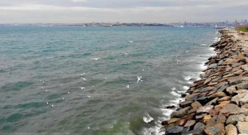 Kadıköy Moda Sahili İSKİ'nin Bıraktığı Sular Yüzünden Rengini Değiştirdi