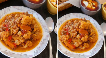 Karnabahar Yemeği tarifi !