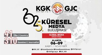 KGK “5. Küresel Medya Buluşması” Alanya’da başlıyor