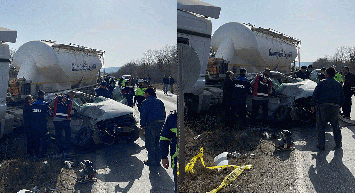 Kırklareli’nde Korkunç Kaza! Otomobil ile TIR Birbirine Girdi: 3 Kişi Hayatını Kaybetti