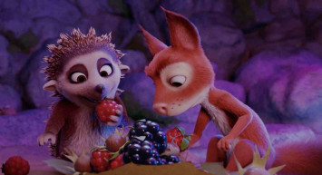 Kirpi Latte ve Büyülü Taş film konusu ve oyuncuları