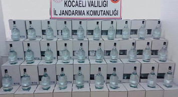 Kocaeli'de Kaçak Alkol Operasyonu