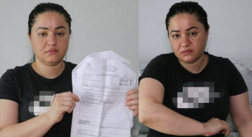 Komşuya kapıyı sert kapattın dayağı!