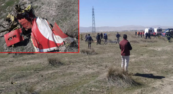 Konya’dan acı haber: Askeri eğitim uçağı düştü