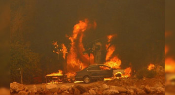 Korkutan yangın: 1 ölü, 21 yaralı