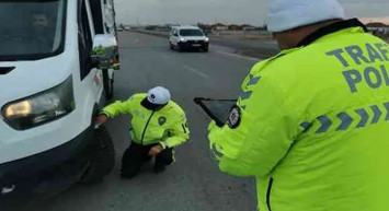 Kuralla uymayan araç sahiplerine ceza yağdı!