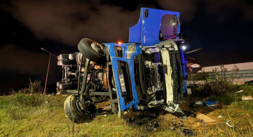 Kuzey Marmara Otoyolu’nda korkutan kaza: 2 kişi yaralandı