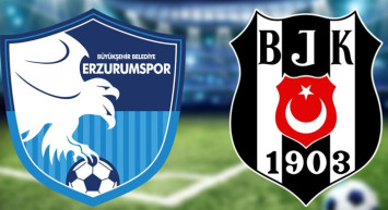 Maç Sona Erdi! Erzurumspor 2-4 Beşiktaş