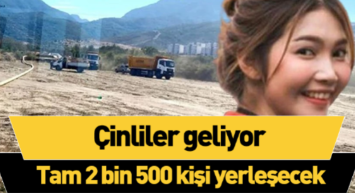 Manisa’ya Çin mahallesi kuruluyor!