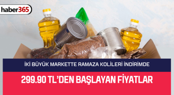 Market zincirlerinde ortalığı karıştıran kampanya başladı! Ramazan kolileri en dip fiyattan satışa çıkartıldı