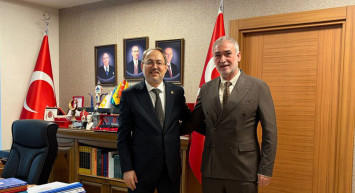 ABHAZFED Yeni Yönetiminden MHP Genel Merkezine Nezaket Ziyareti