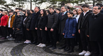 Milli Eğitim Bakanı Yusuf Tekin, depremin 1. yılında anma programına katıldı