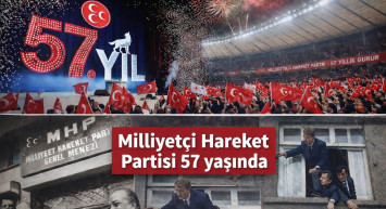 Milliyetçi Hareket Partisi 57 yaşında: 'Şanla Şerefle' yola devam