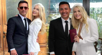 Mustafa Sandal ve Melis Sütşurup’un düğününden fotoğraflar