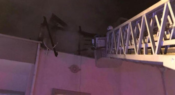 Nevşehir’de Çıkan Çatı Yangını Paniğe Sebep Oldu