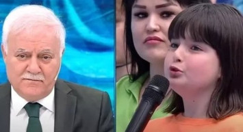 Nihat Hatipoğlu’na soru soran 8 yaşındaki kız çocuğu gözyaşlarına hakim olmadı