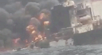 Nijerya’da Büyük Patlama: İki Milyon Varil Petrol Taşıma Kapasiteli Petrol Üretim Gemisi Alev Alev Yandı!