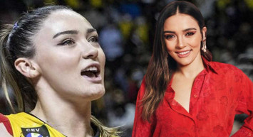 Ödül töreninde dikkatleri çeken isim Zehra Güneş oldu! Derin göğüs dekolteli elbisesiyle adeta bacak şovu yaptı! Milli voleybolcunun iddialı pozları sosyal medyayı salladı