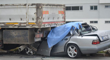 Ordu’da Tırın Altına Giren Otomobilin Sürücü Hayatını Kaybetti