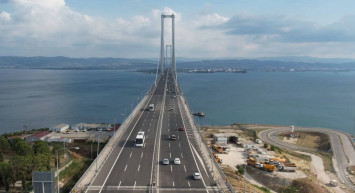 Osmangazi Köprüsü’nde korkutan dakikalar: Çok sayıda aracın tekeri aynı anda patladı