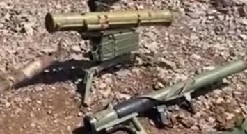 Pençe Kilit bölgesindeki operasyonlarda İsveç yapımı tanksavar ele geçirildi!