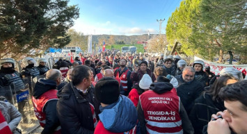 Polonez işçilerine çevik kuvvet müdahalesi