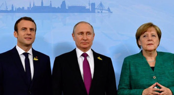 Putin'den Macron ve Merkel İle Görüşme