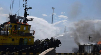 Rusya Ukrayna’yı İHA’larla vurdu: Odessa limanı ciddi zarar gördü