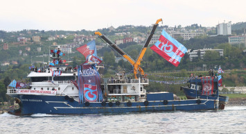 Şampiyon Trabzonspor, şampiyonluğunu kutluyor: Donanma yola çıktı!