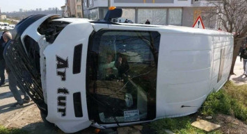 Samsun'da öğrenci servisi kaza yaptı: Çok sayıda öğrenci yaralandı
