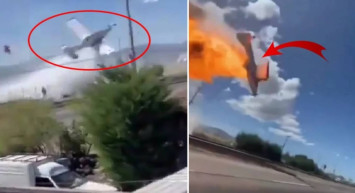 Şili’de havaalanında feci kaza: Uçak alevler içinde kaldı