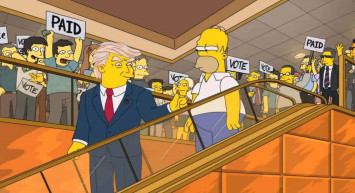 Simpsonlar yine doğru bildi: Donald Trump’ın adaylığını seneler öncesinden bildiler
