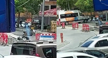 Şişli’de büyük panik! Doğalgaz borusu patlamıştı! Korkutan görüntüler ortaya çıktı