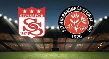 Sivasspor Fatih Karagümrük maçı özeti ve gollerini izle | Sivas Karagümrük maçı geniş özet