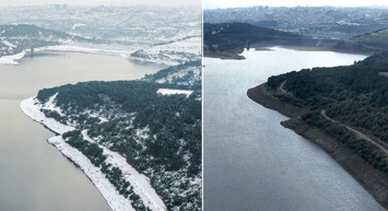 Son yılların en kurak kış mevsimi! İki görsel arasındaki fark korkuttu