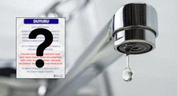 Sular Bir Hafta Kesilecek